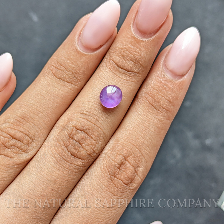2.26 Ct. Purplish Pink Star Sapphire from Ceylon (Sri Lanka)