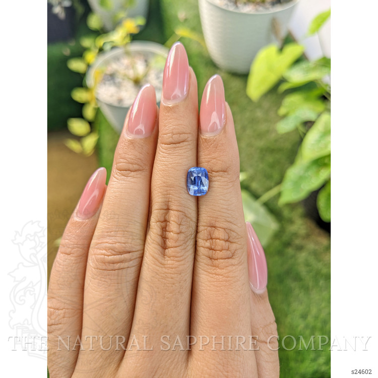 2.18 Ct. Blue Sapphire from Ceylon (Sri Lanka)
