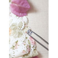 1.05 Ct. White Sapphire from Ceylon (Sri Lanka) Life Style