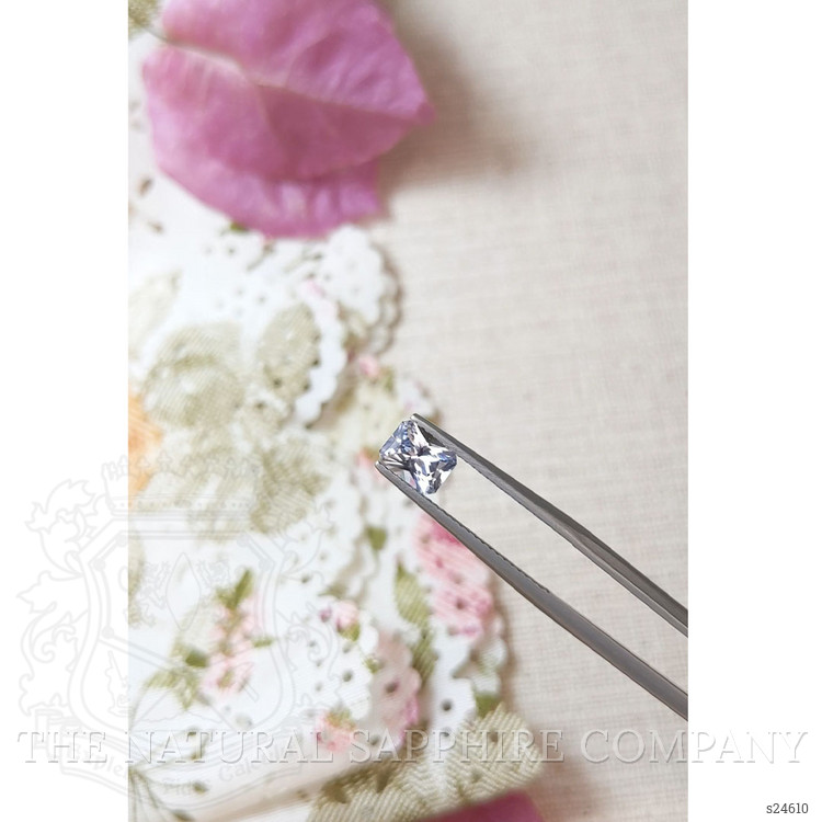 1.05 Ct. White Sapphire from Ceylon (Sri Lanka)