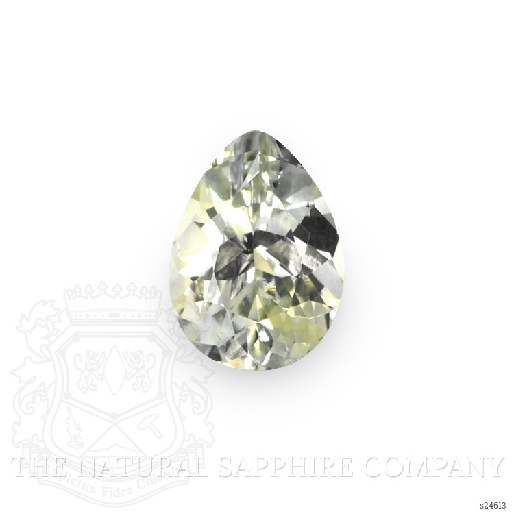1.23 Ct. Yellowish Green Sapphire from Ceylon (Sri Lanka)