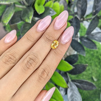 2.09 Ct. Yellow Sapphire from Ceylon (Sri Lanka) Life Style