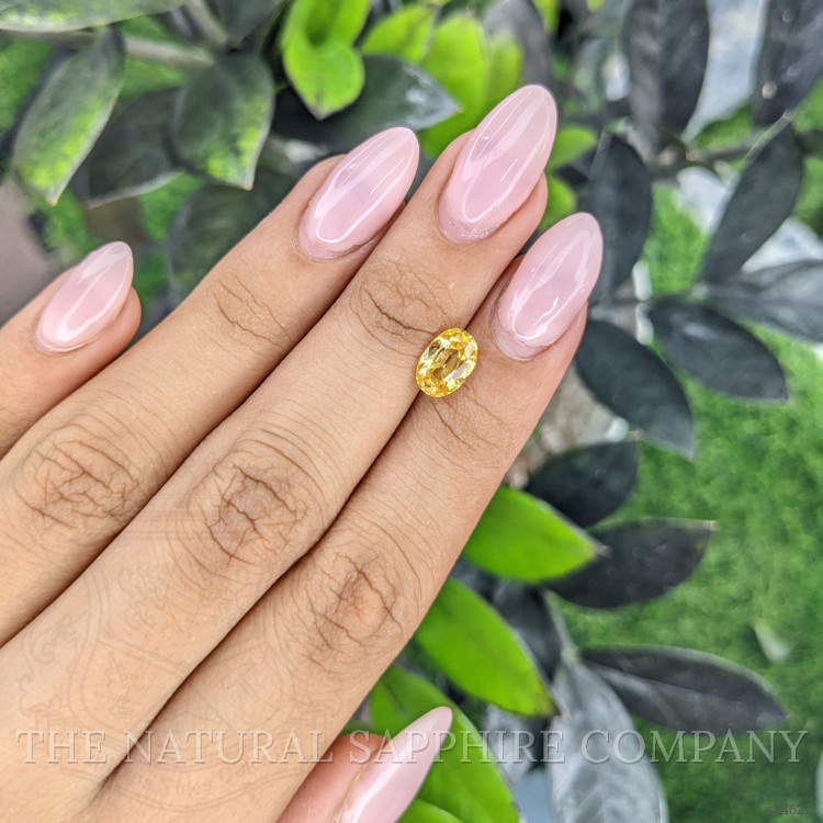 2.09 Ct. Yellow Sapphire from Ceylon (Sri Lanka)