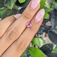 1.31 Ct. Pink Sapphire from Ceylon (Sri Lanka) Life Style