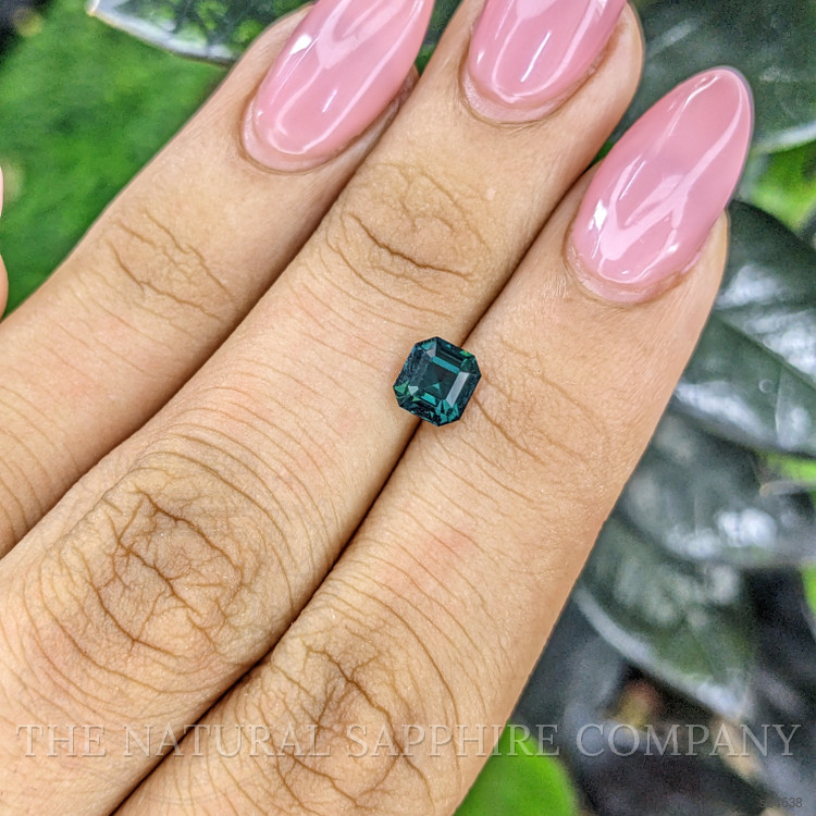 1.10 Ct. Bluish Green Sapphire from Madagascar