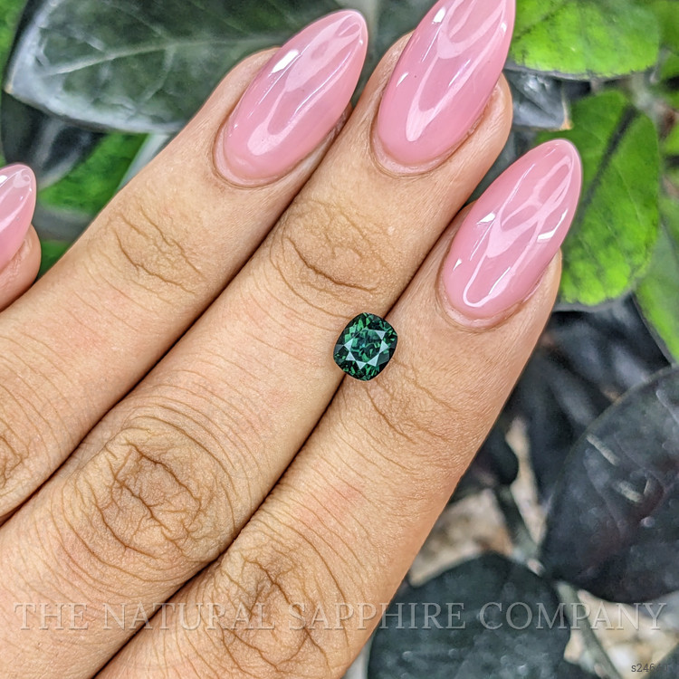 1.15 Ct. Bluish Green Sapphire from Madagascar