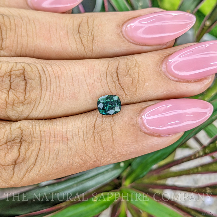 1.15 Ct. Bluish Green Sapphire from Madagascar