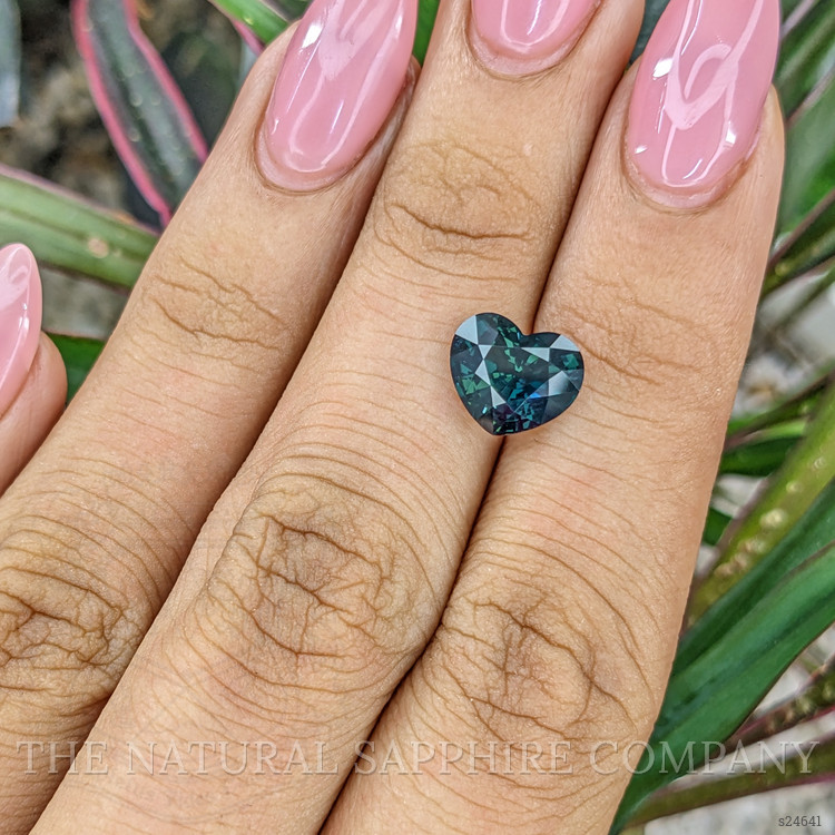 3.52 Ct. Bluish Green Sapphire from Madagascar