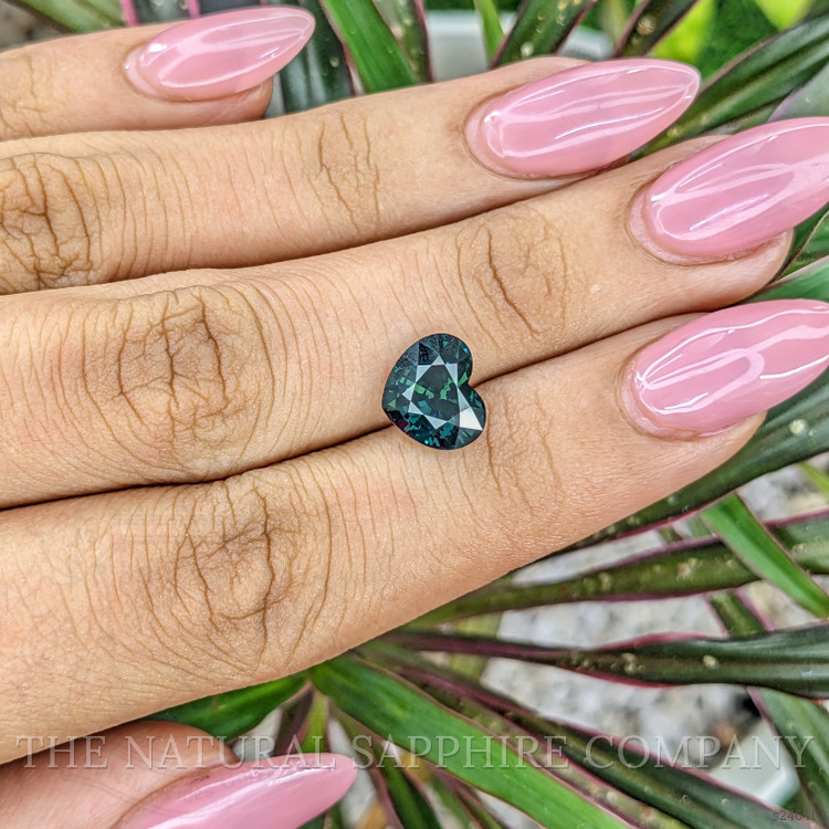 3.52 Ct. Bluish Green Sapphire from Madagascar
