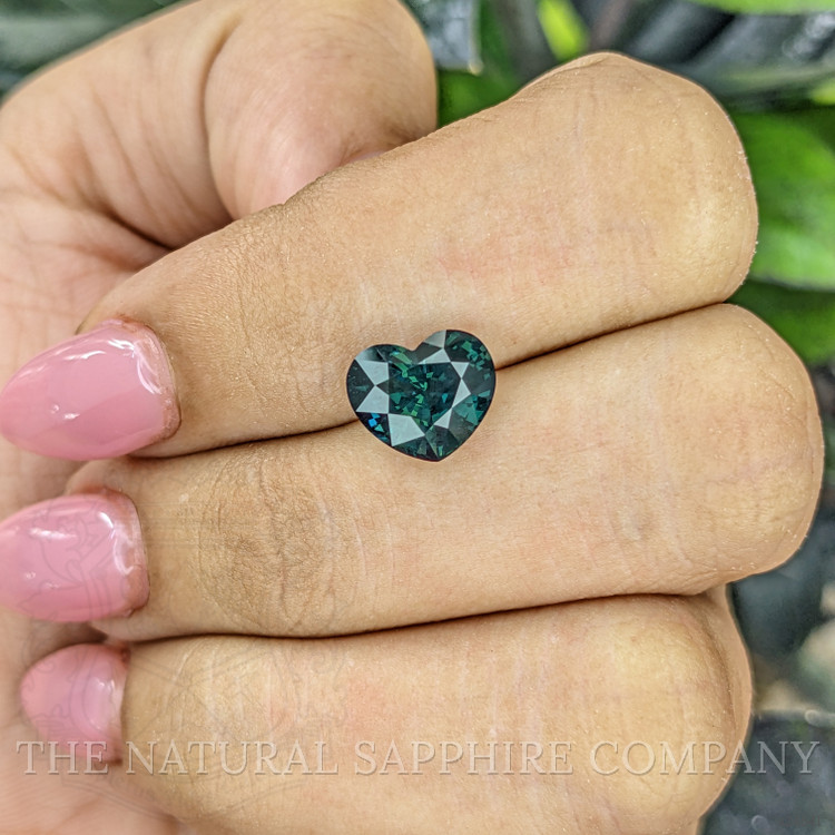 3.52 Ct. Bluish Green Sapphire from Madagascar