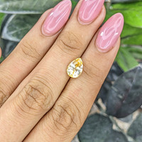 2.78 Ct. Yellow Sapphire from Ceylon (Sri Lanka) Life Style