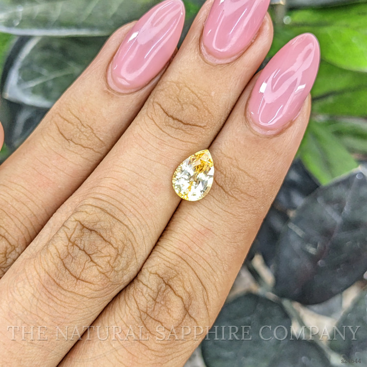 2.78 Ct. Yellow Sapphire from Ceylon (Sri Lanka)