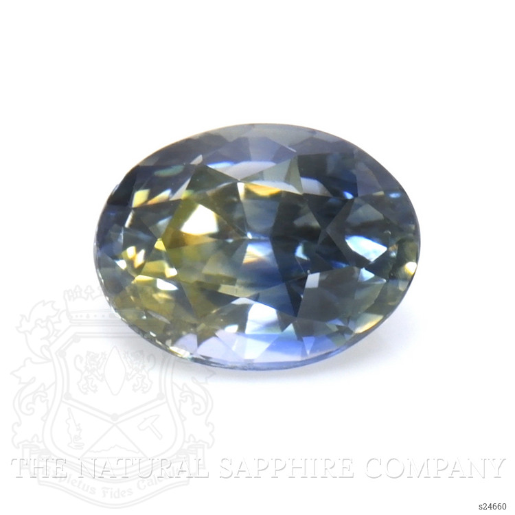 2.45 Ct. Bi Color Sapphire from Ceylon (Sri Lanka)