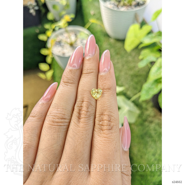 1.78 Ct. Yellow Sapphire from Ceylon (Sri Lanka)