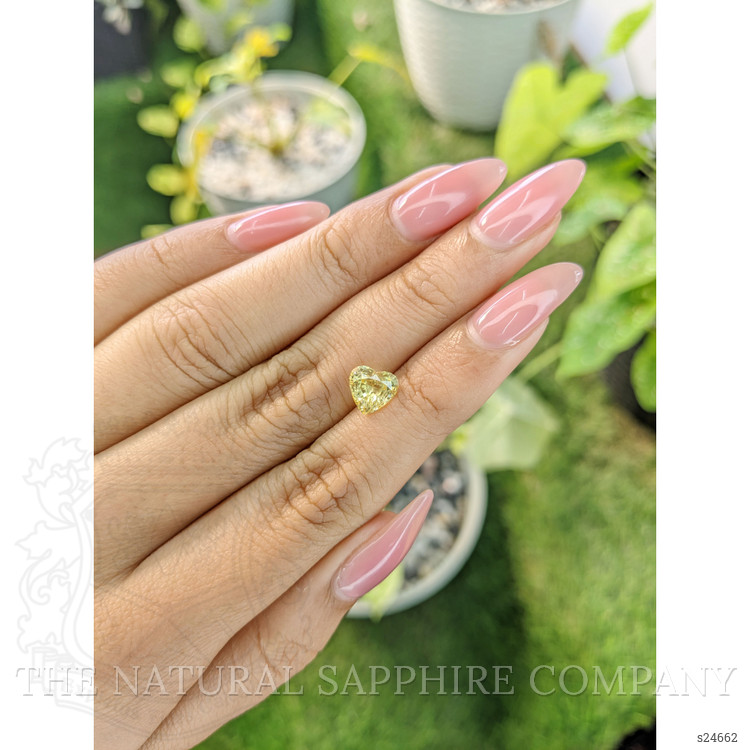 1.78 Ct. Yellow Sapphire from Ceylon (Sri Lanka)