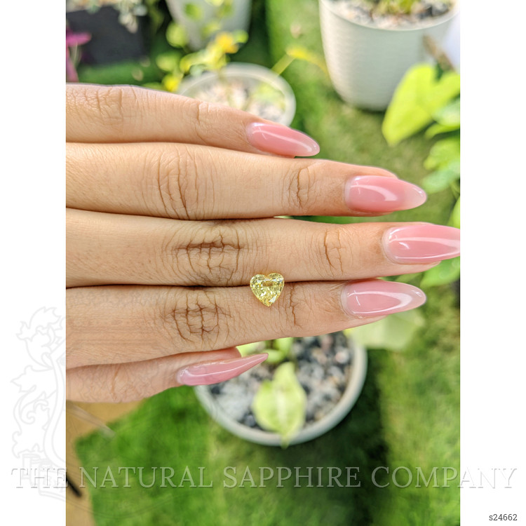 1.78 Ct. Yellow Sapphire from Ceylon (Sri Lanka)