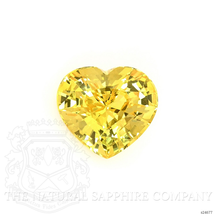 2.07 Ct. Yellow Sapphire from Ceylon (Sri Lanka)