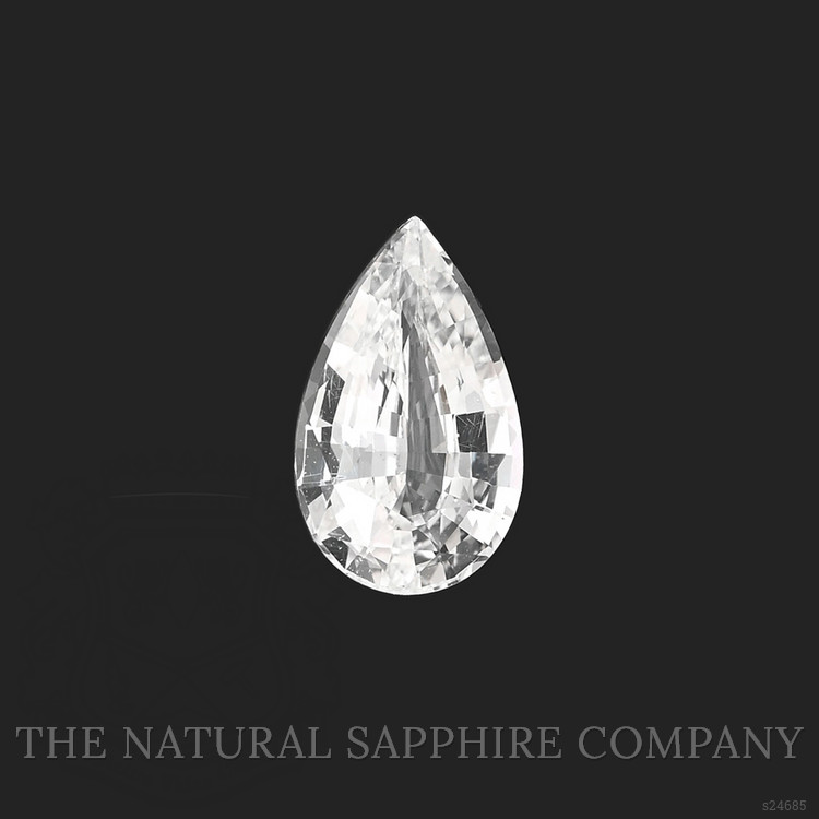 2.09 Ct. White Sapphire from Ceylon (Sri Lanka)