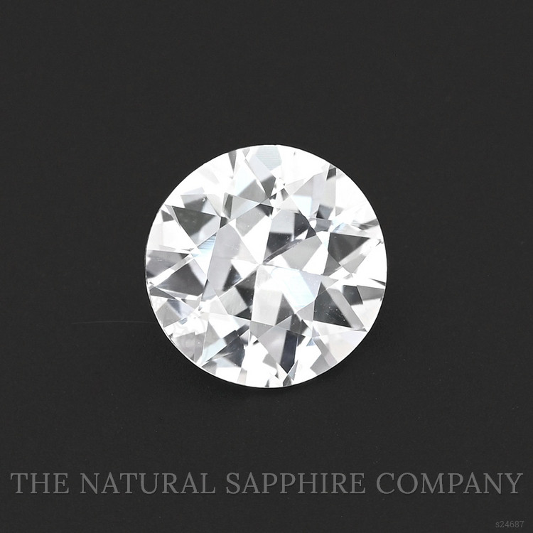 2.39 Ct. White Sapphire from Ceylon (Sri Lanka)