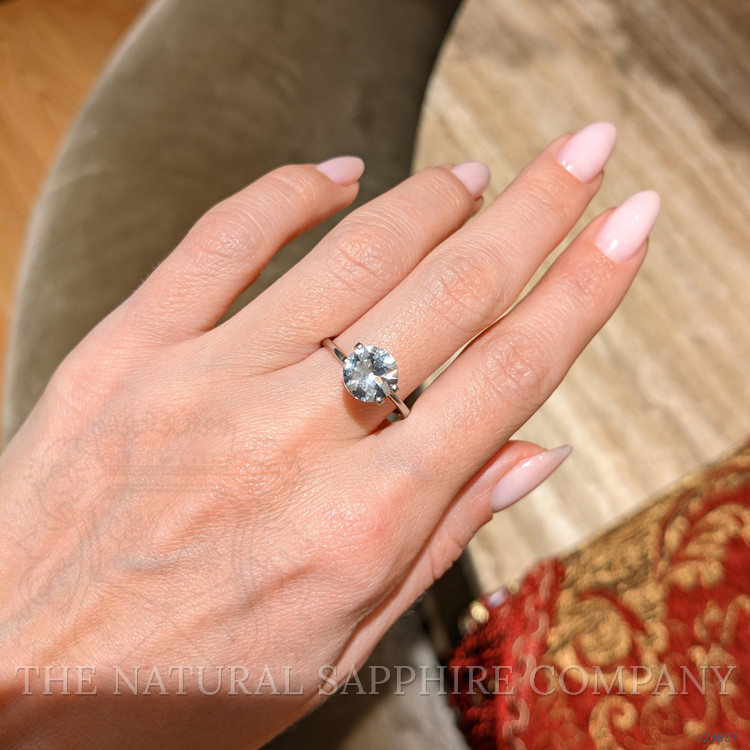 2.39 Ct. White Sapphire from Ceylon (Sri Lanka)