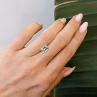 2.09 Ct. White Sapphire from Ceylon (Sri Lanka) Life Style