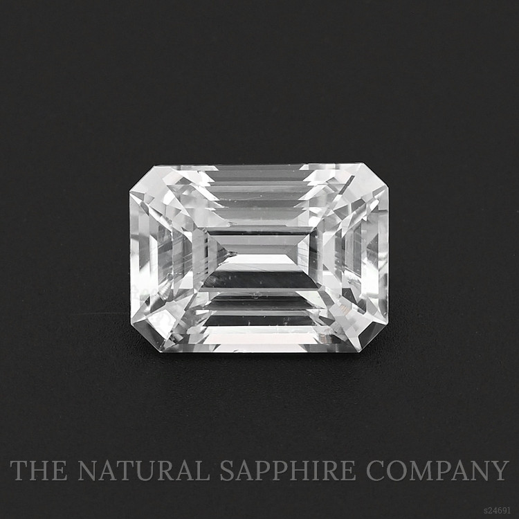 2.50 Ct. White Sapphire from Ceylon (Sri Lanka)