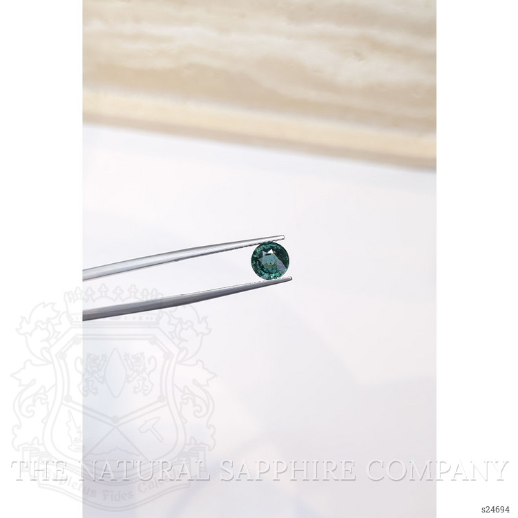 1.88 Ct. Bluish Green Sapphire from Ceylon (Sri Lanka)