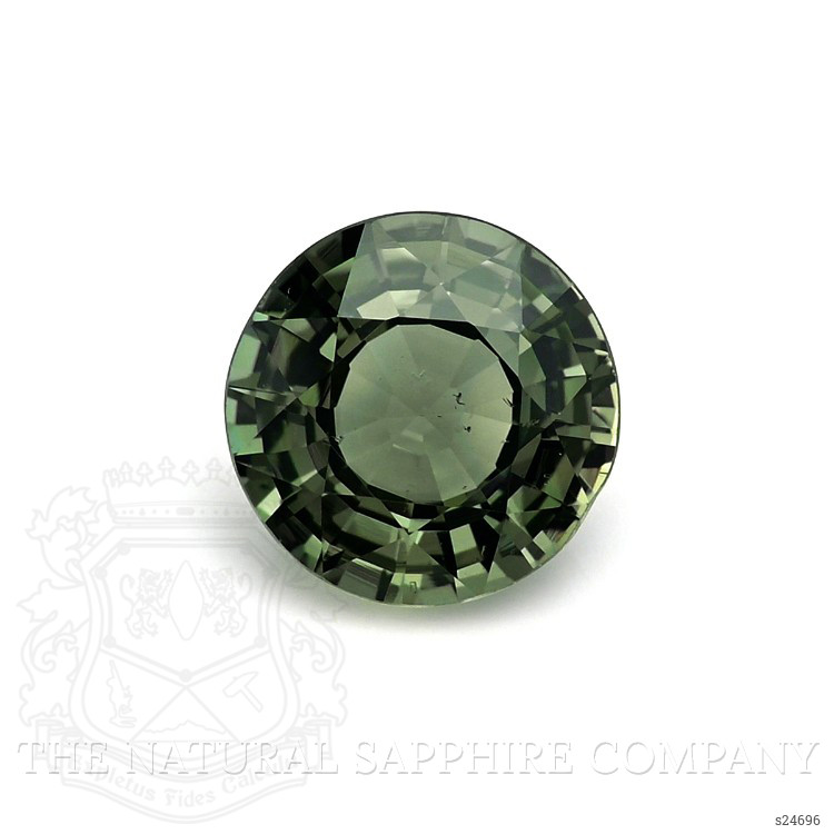 2.40 Ct. Green Sapphire from Ceylon (Sri Lanka)