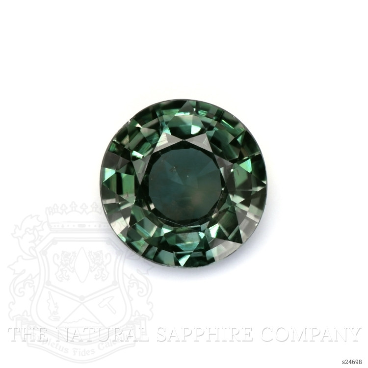 2.01 Ct. Bluish Green Sapphire from Ceylon (Sri Lanka)
