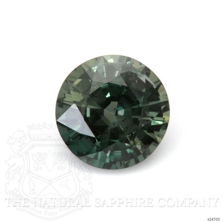 3.07 Ct. Bluish Green Sapphire from Ceylon (Sri Lanka)
