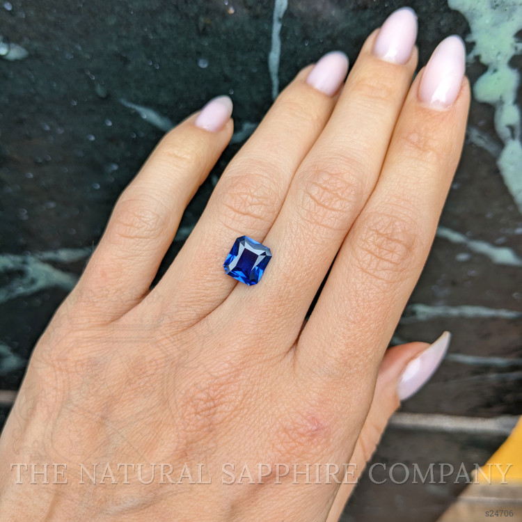 2.36 Ct. Blue Sapphire from Ceylon (Sri Lanka)