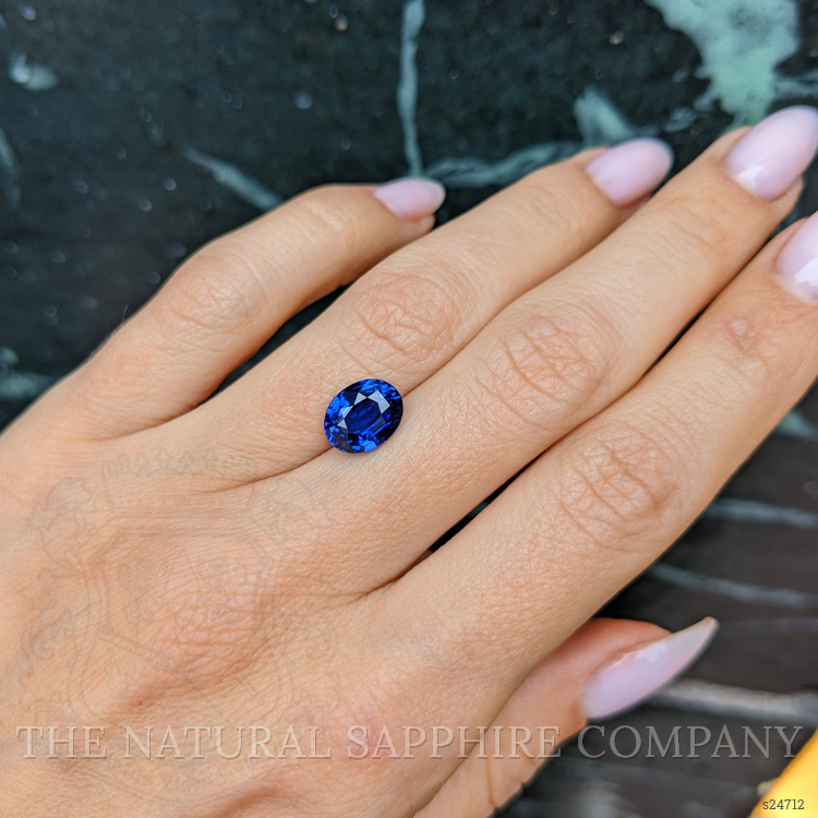 3.02 Ct. Blue Sapphire from Ceylon (Sri Lanka)