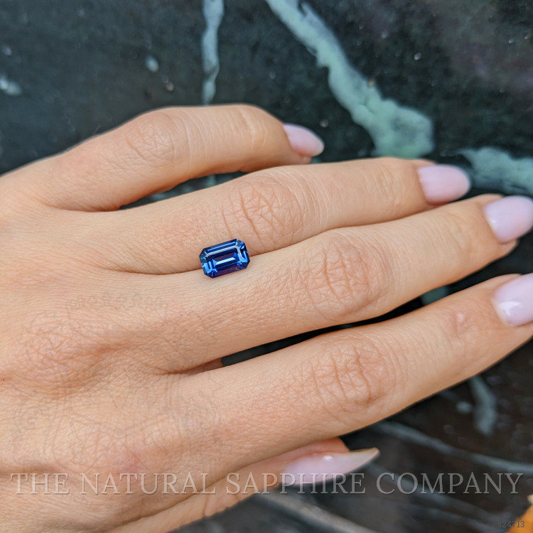 1.61 Ct. Blue Sapphire from Ceylon (Sri Lanka)