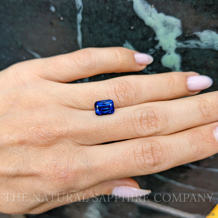 3.02 Ct. Blue Sapphire from Ceylon (Sri Lanka)
