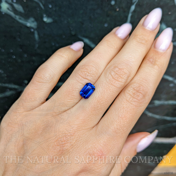 2.48 Ct. Blue Sapphire from Ceylon (Sri Lanka)