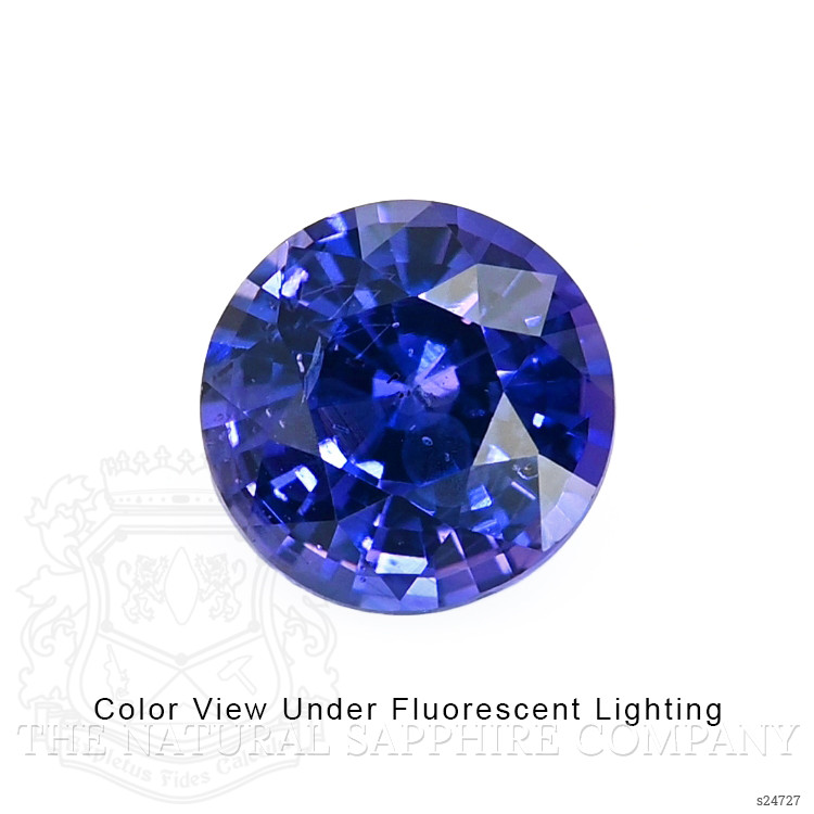 0.51 Ct. Color Change Sapphire from Ceylon (Sri Lanka)