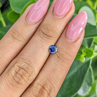 0.52 Ct. Blue Sapphire from Ceylon (Sri Lanka) Life Style