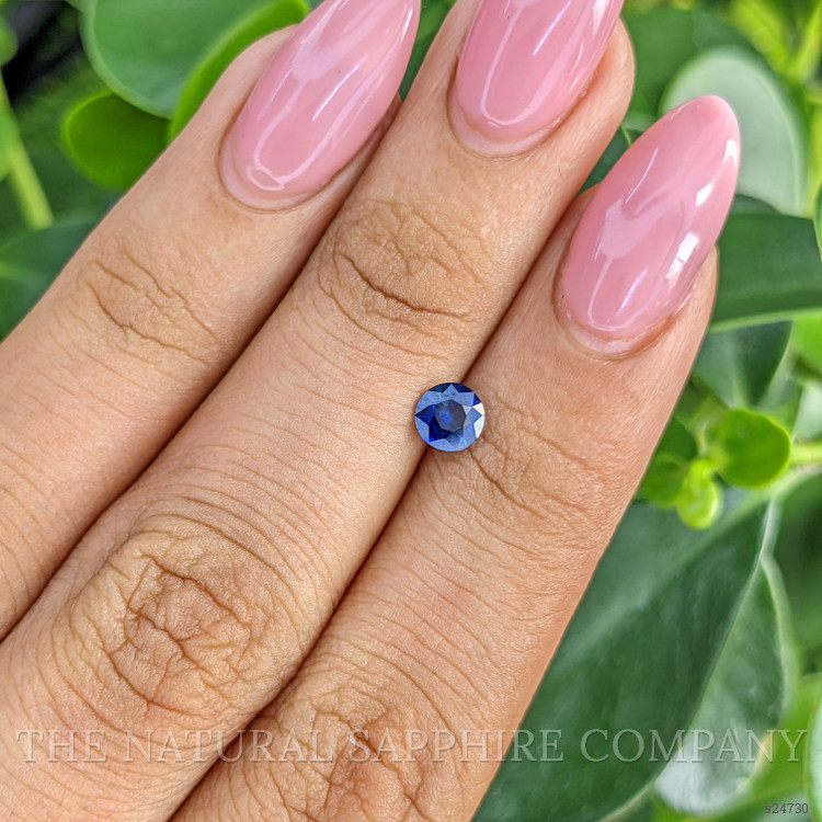 0.52 Ct. Blue Sapphire from Ceylon (Sri Lanka)