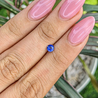 0.34 Ct. Color Change Sapphire from Ceylon (Sri Lanka) Life Style