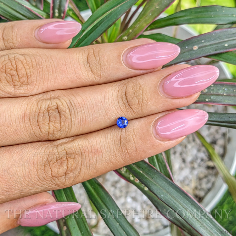 0.34 Ct. Color Change Sapphire from Ceylon (Sri Lanka)