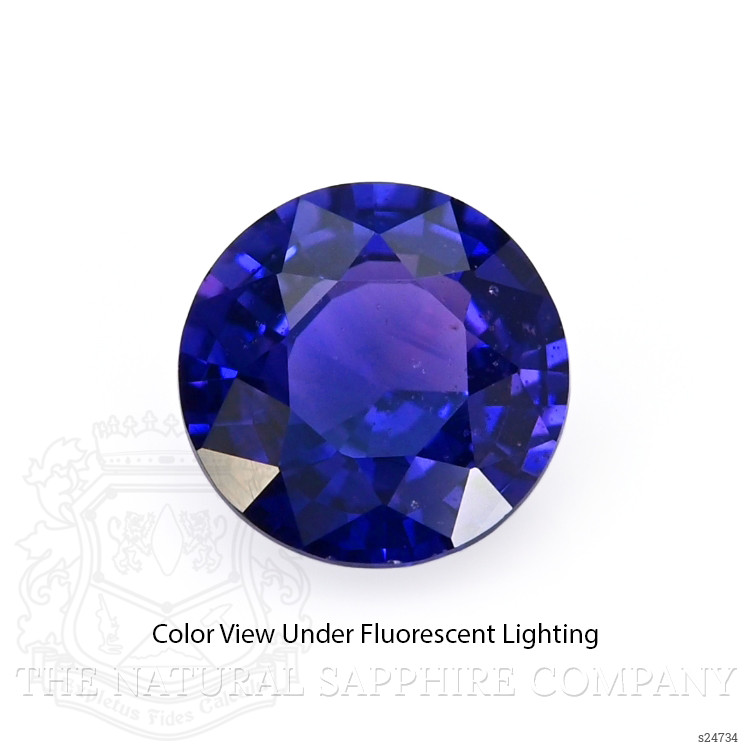 0.69 Ct. Color Change Sapphire from Ceylon (Sri Lanka)