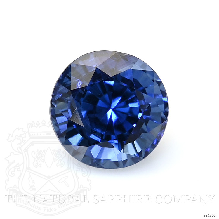 0.58 Ct. Blue Sapphire from Ceylon (Sri Lanka)