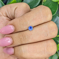 0.37 Ct. Sapphire from Ceylon (Sri Lanka) Life Style