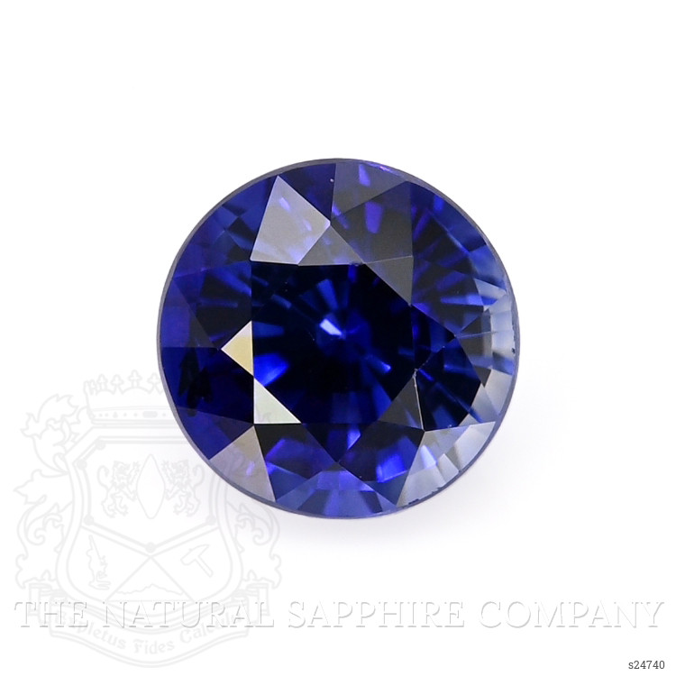 0.65 Ct. Purplish Blue Sapphire from Ceylon (Sri Lanka)