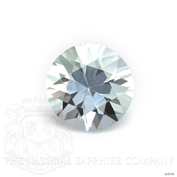 2.86 Ct. Bluish Green Sapphire from Ceylon (Sri Lanka)