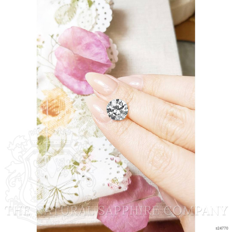 4.89 Ct. Blue Sapphire from Ceylon (Sri Lanka)