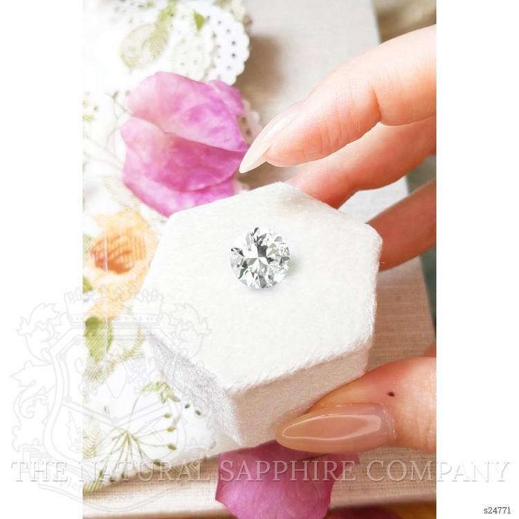 7.52 Ct. Green Sapphire from Ceylon (Sri Lanka)