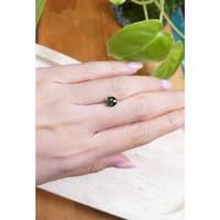 1.56 Ct. Green Sapphire from Ceylon (Sri Lanka) Life Style