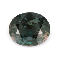 2.10 Ct. Bluish Green Sapphire from Ceylon (Sri Lanka) Video