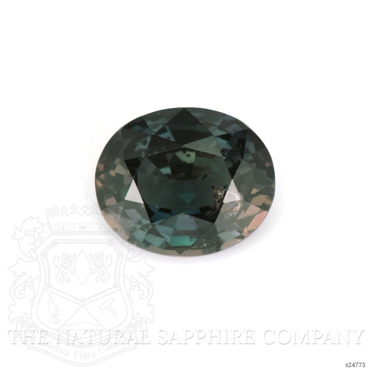 2.10 Ct. Bluish Green Sapphire from Ceylon (Sri Lanka)
